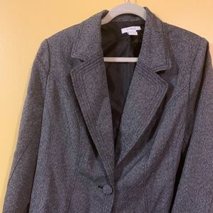 Dressbarn Houndstooth Blazer